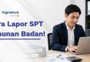 Ilustrasi langkah-langkah cara lapor SPT tahunan badan perusahaan secara online melalui e-filing