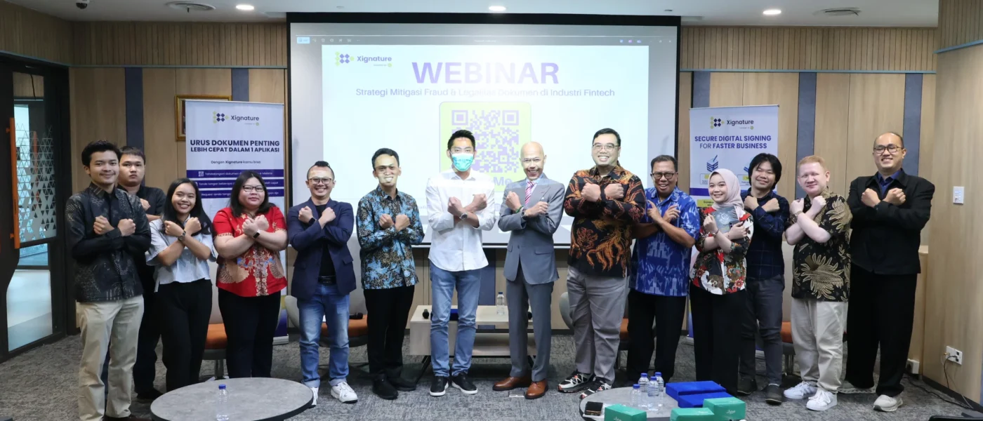 Sukses Digelar! Webinar Xignature Network #1 Bahas Mitigasi Fraud & Legalitas Digital
