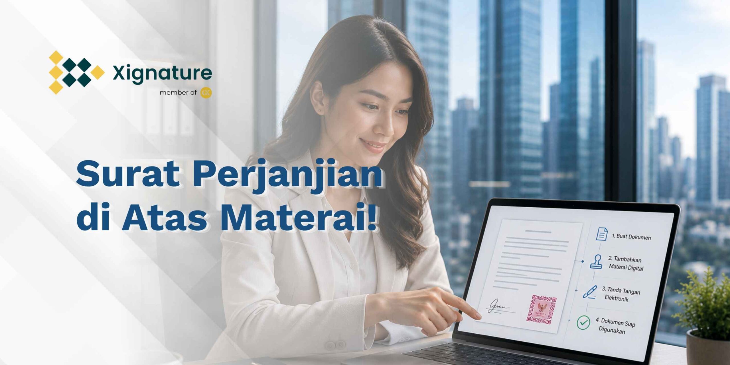 Cara Bikin Surat Perjanjian di Atas Materai Digital