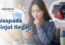 Ilustrasi seorang wanita tampak cemas memperhatikan smartphone, memikirkan risiko ancaman penipuan pinjol ilegal dan penyalahgunaan data e-KTP oleh oknum tidak bertanggung jawab.