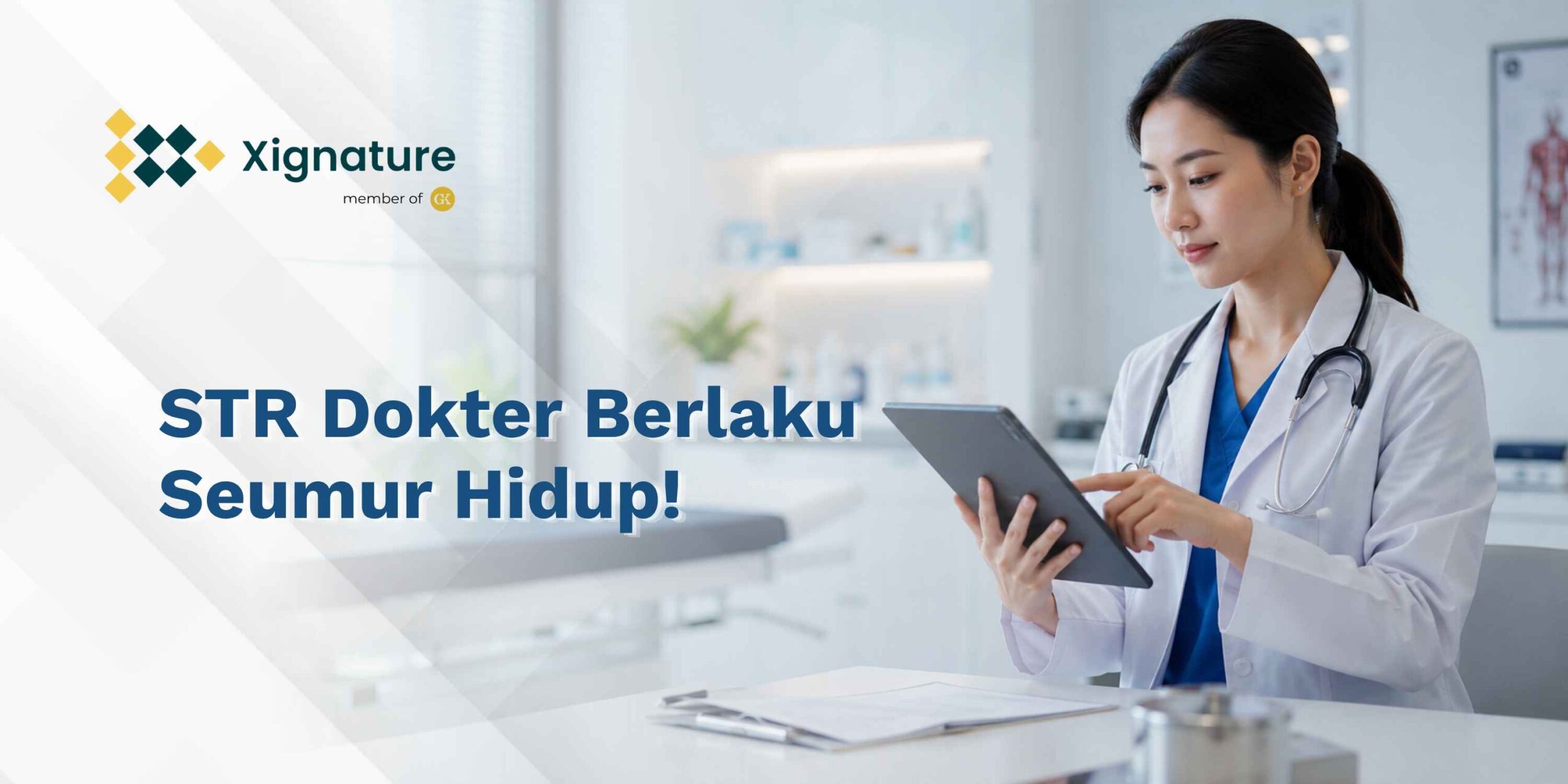 STR Dokter Sekarang Berlaku Seumur Hidup