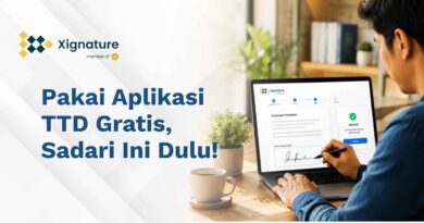Pakai Aplikasi TTD Gratis, Sadari Ini Dulu!