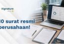 10 Surat Resmi Perusahaan yang Sering Dipakai