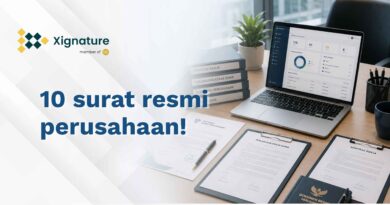 10 Surat Resmi Perusahaan yang Sering Dipakai