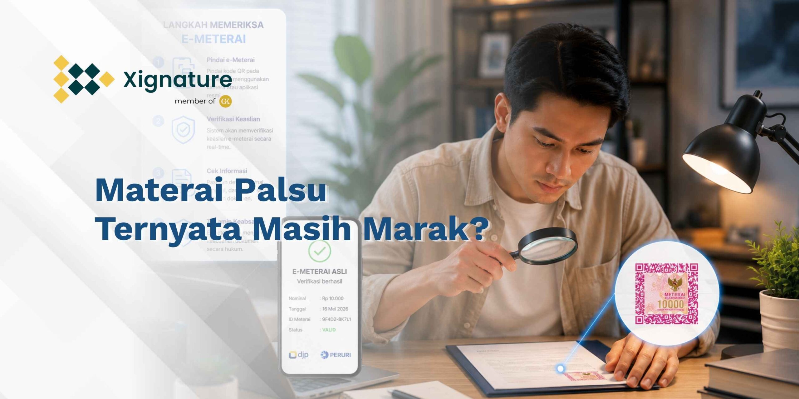 Materai Palsu Ternyata Masih Marak?
